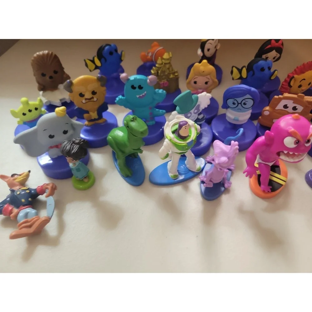 Disney 2023 100th Anniversary McDonald's Happy Meal Toys etc.. Cake toppers